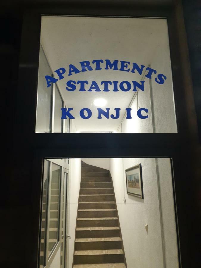 Apartments Station Konjic Bagian luar foto